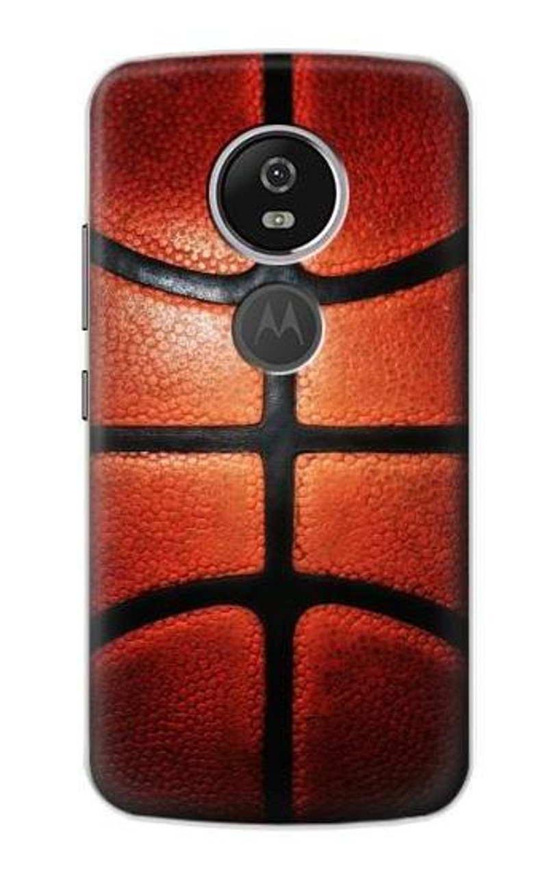 S2538 バスケットボール Basketball Motorola Moto E5 Plus バックケース フリップケース カバー
