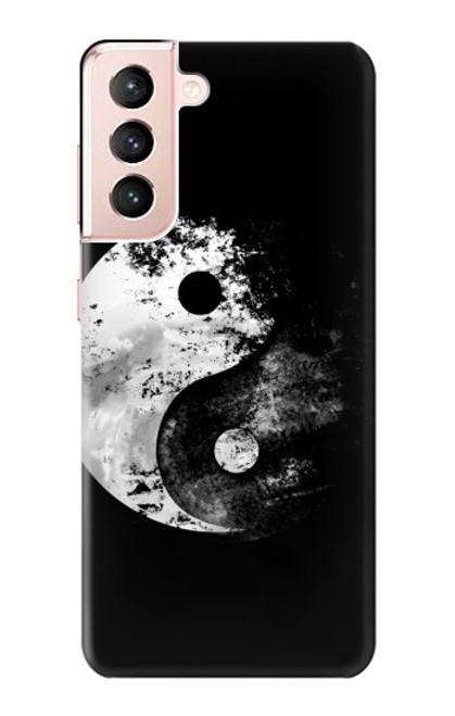 S1372 月陰陽 Moon Yin-Yang Samsung Galaxy S21 5G バックケース、フリップケース・カバー