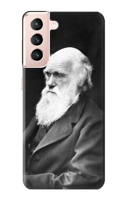S1610 チャールス・ダーウィン Charles Darwin Samsung Galaxy S21 5G バックケース、フリップケース・カバー