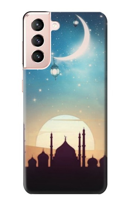 S3502 イスラムの夕日 Islamic Sunset Samsung Galaxy S21 5G バックケース、フリップケース・カバー