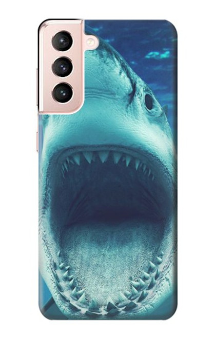 S3548 イタチザメ Tiger Shark Samsung Galaxy S21 5G バックケース、フリップケース・カバー