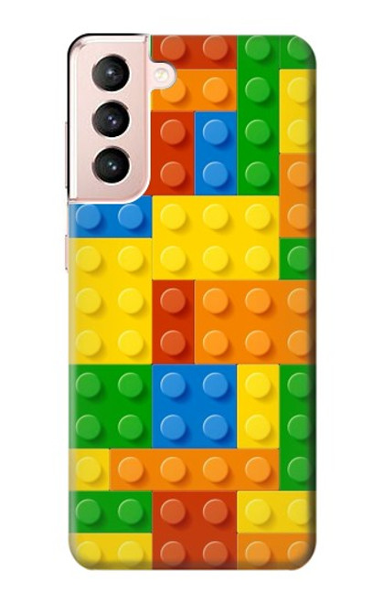 S3595 レンガのおもちゃ Brick Toy Samsung Galaxy S21 5G バックケース、フリップケース・カバー