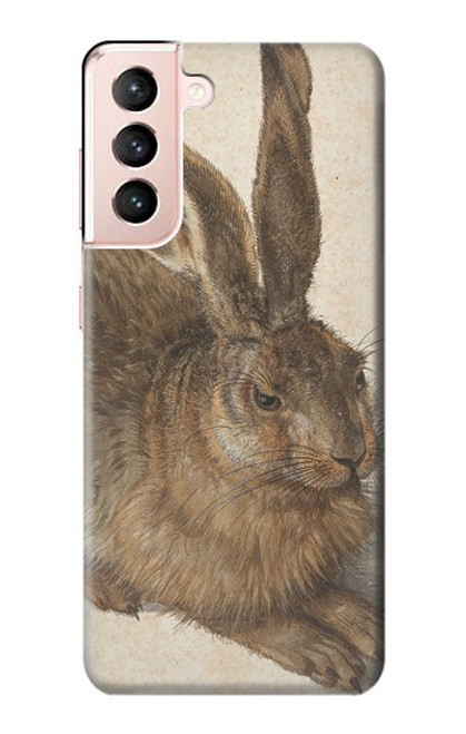 S3781 アルブレヒト・デューラー・ヤング・ヘア Albrecht Durer Young Hare Samsung Galaxy S21 5G バックケース、フリップケース・カバー