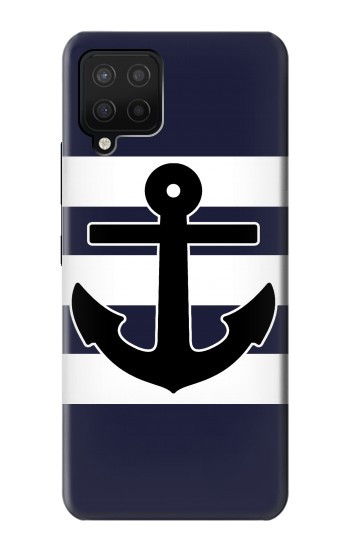 S2758 アンカーネイビー Anchor Navy Samsung Galaxy A12 バックケース、フリップケース・カバー