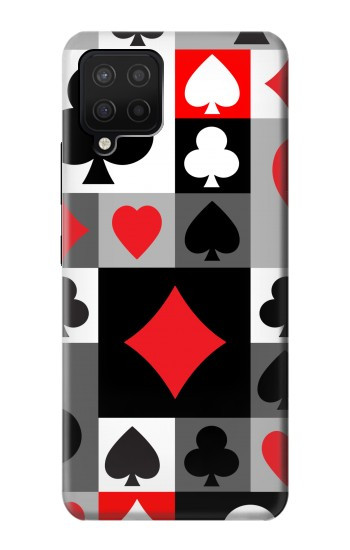 S3463 ポーカーカード Poker Card Suit Samsung Galaxy A12 バックケース、フリップケース・カバー