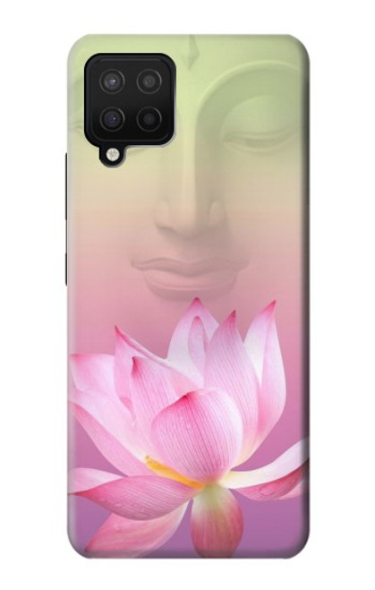 S3511 蓮の花の仏教 Lotus flower Buddhism Samsung Galaxy A12 バックケース、フリップケース・カバー