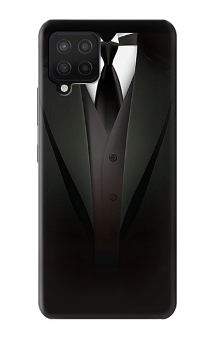 S3534 メンズスーツ Men Suit Samsung Galaxy A12 バックケース、フリップケース・カバー