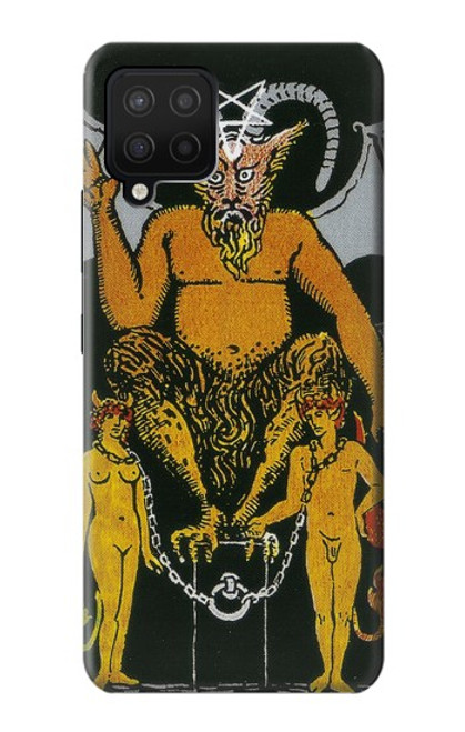 S3740 タロットカード悪魔 Tarot Card The Devil Samsung Galaxy A12 バックケース、フリップケース・カバー