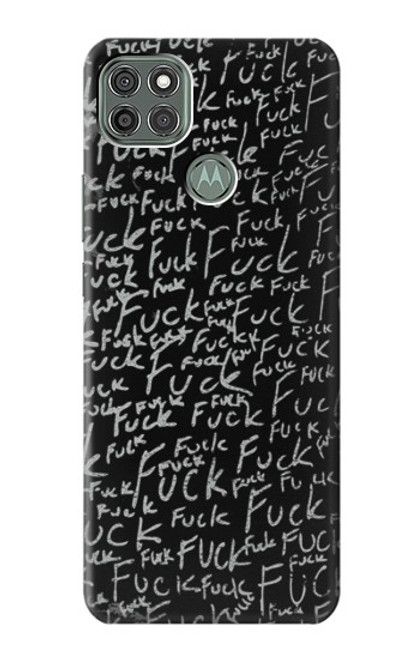 S3478 面白い言葉黒板 Funny Words Blackboard Motorola Moto G9 Power バックケース、フリップケース・カバー