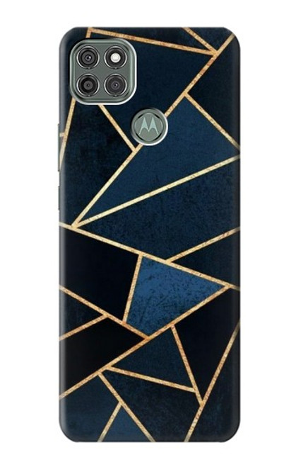 S3479 ネイビーブルーグラフィックアート Navy Blue Graphic Art Motorola Moto G9 Power バックケース、フリップケース・カバー