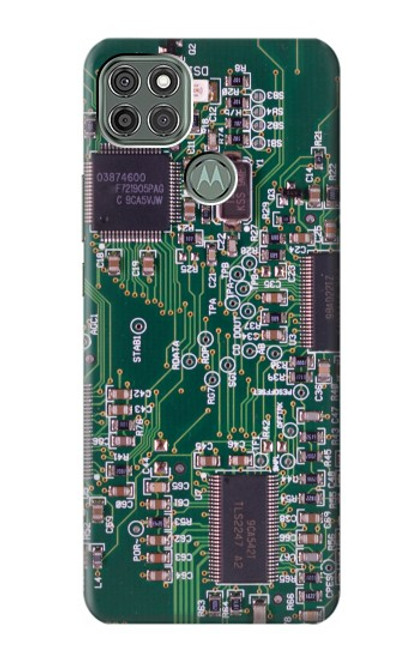 S3519 電子回路基板のグラフィック Electronics Circuit Board Graphic Motorola Moto G9 Power バックケース、フリップケース・カバー