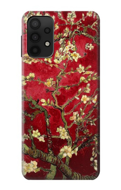 S2414 赤開花アーモンドの木 フィンセント・ファン・ゴッホ Red Blossoming Almond Tree Van Gogh Samsung Galaxy A32 5G バックケース、フリップケース・カバー