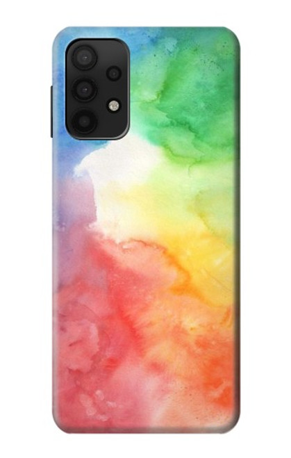S2945 カラフル水彩 Colorful Watercolor Samsung Galaxy A32 5G バックケース、フリップケース・カバー