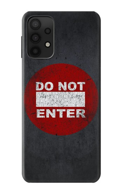 S3683 立入禁止 Do Not Enter Samsung Galaxy A32 5G バックケース、フリップケース・カバー