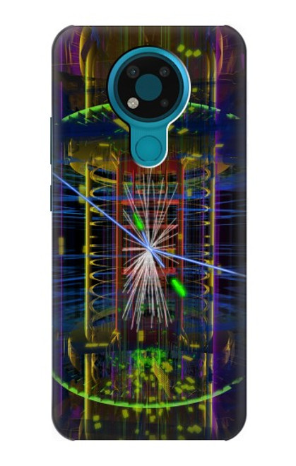 S3545 量子粒子衝突 Quantum Particle Collision Nokia 3.4 バックケース、フリップケース・カバー