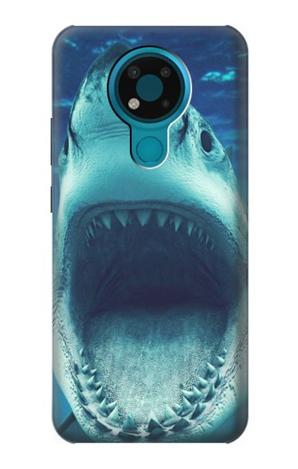 S3548 イタチザメ Tiger Shark Nokia 3.4 バックケース、フリップケース・カバー
