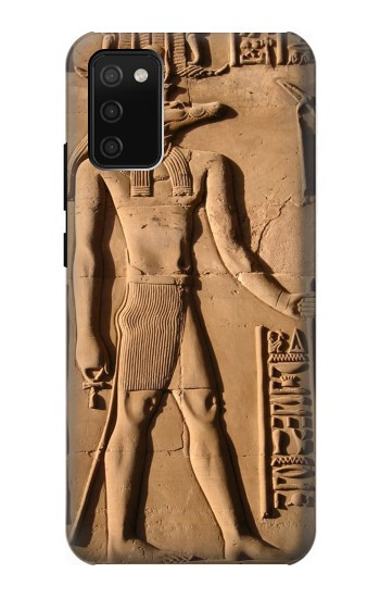 S0391 エジプトセベク Egyptian Anubis Samsung Galaxy A02s, Galaxy M02s バックケース、フリップケース・カバー