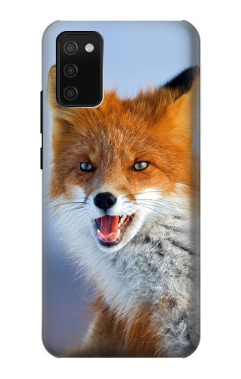 S0417 狐 Fox Samsung Galaxy A02s, Galaxy M02s バックケース、フリップケース・カバー