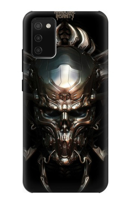 S1027 メタルスカル Hardcore Metal Skull Samsung Galaxy A02s, Galaxy M02s バックケース、フリップケース・カバー