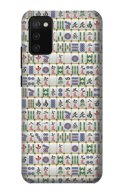 S1051 麻雀 Mahjong Samsung Galaxy A02s, Galaxy M02s バックケース、フリップケース・カバー