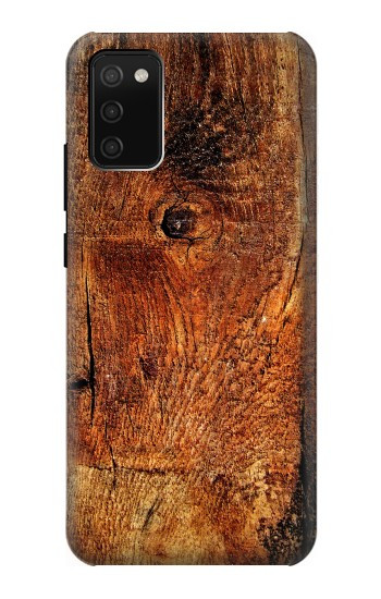 S1140 木材 グラフィックプリント Wood Skin Graphic Samsung Galaxy A02s, Galaxy M02s バックケース、フリップケース・カバー