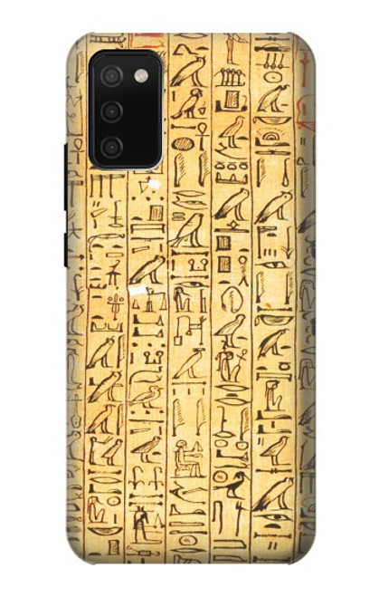 S1625 エジプトのコフィンテキスト Egyptian Coffin Texts Samsung Galaxy A02s, Galaxy M02s バックケース、フリップケース・カバー