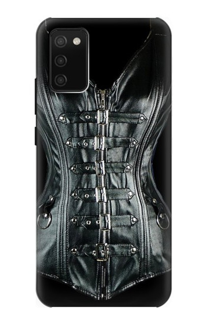 S1639 ゴシックコルセット Gothic Corset Black Samsung Galaxy A02s, Galaxy M02s バックケース、フリップケース・カバー