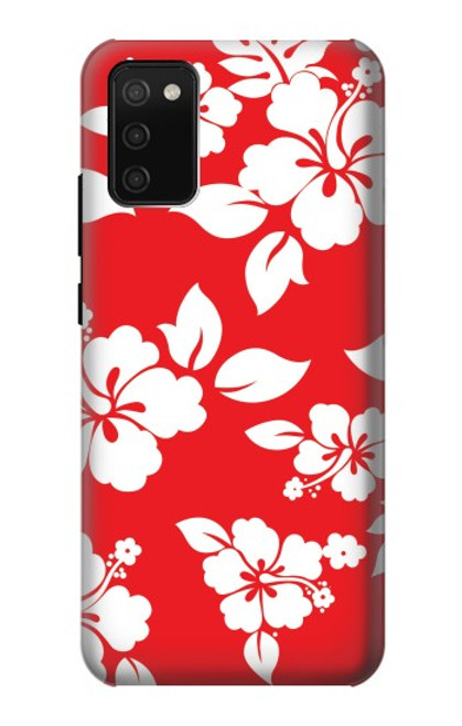 S1949 ハワイのハイビスカス柄 Hawaiian Hibiscus Pattern Samsung Galaxy A02s, Galaxy M02s バックケース、フリップケース・カバー