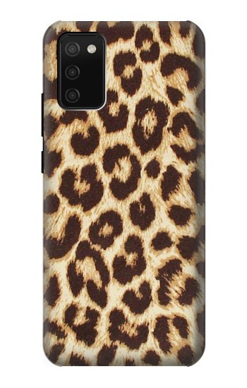 S2204 ヒョウ柄グラフィックプリント Leopard Pattern Graphic Printed Samsung Galaxy A02s, Galaxy M02s バックケース、フリップケース・カバー