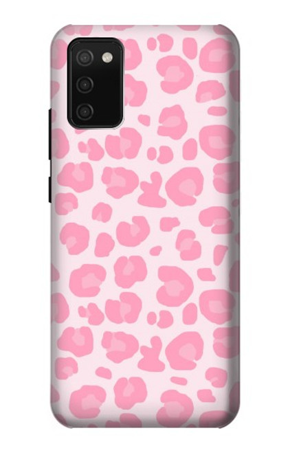 S2213 ピンクのヒョウ柄 Pink Leopard Pattern Samsung Galaxy A02s, Galaxy M02s バックケース、フリップケース・カバー