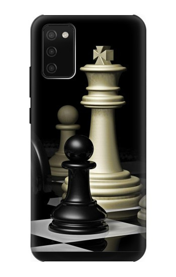S2262 キング チェス Chess King Samsung Galaxy A02s, Galaxy M02s バックケース、フリップケース・カバー