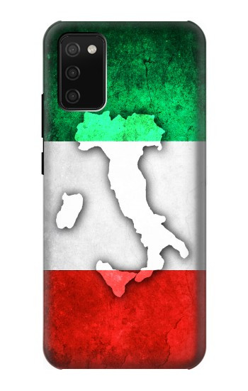 S2338 イタリアの国旗 Italy Flag Samsung Galaxy A02s, Galaxy M02s バックケース、フリップケース・カバー