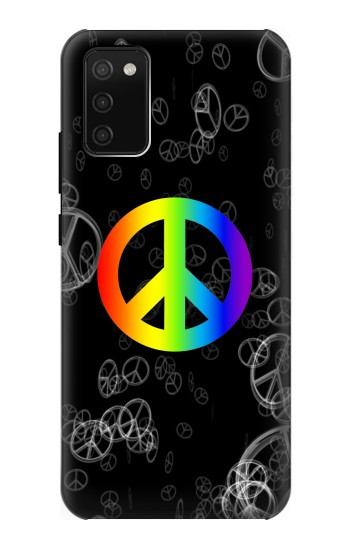 S2356 ピースサイン Peace Sign Samsung Galaxy A02s, Galaxy M02s バックケース、フリップケース・カバー