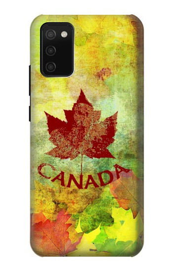 S2523 カナダ秋のメープルリーフ Canada Autumn Maple Leaf Samsung Galaxy A02s, Galaxy M02s バックケース、フリップケース・カバー