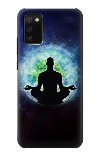 S2527 ヨガ自然宇宙 Yoga Nature Universe Samsung Galaxy A02s, Galaxy M02s バックケース、フリップケース・カバー