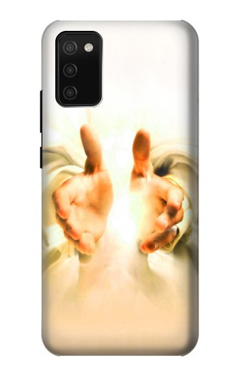S2546 神の手 天国 Hand of God Heaven Samsung Galaxy A02s, Galaxy M02s バックケース、フリップケース・カバー