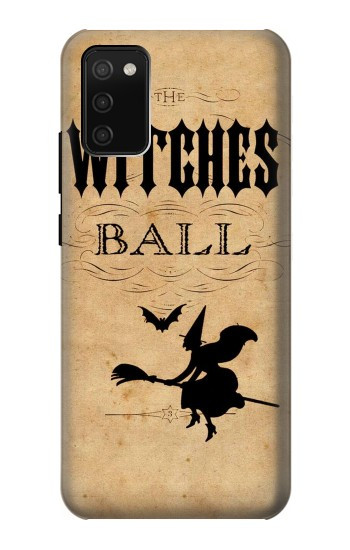 S2648 ヴィンテージハロウィン魔女ボール Vintage Halloween The Witches Ball Samsung Galaxy A02s, Galaxy M02s バックケース、フリップケース・カバー