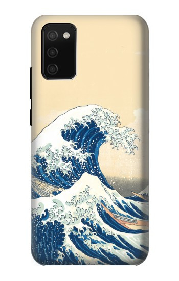 S2790 北斎 神奈川沖浪裏 Hokusai Under The Wave off Kanagawa Samsung Galaxy A02s, Galaxy M02s バックケース、フリップケース・カバー
