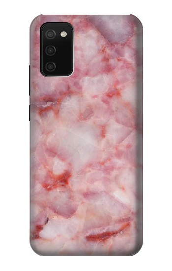 S2843 ピンクマーブル Pink Marble Texture Samsung Galaxy A02s, Galaxy M02s バックケース、フリップケース・カバー