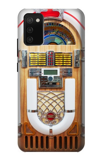 S2853 ジュークボックス - 自動レトロな音楽再生デバイス  Jukebox Music Playing Device Samsung Galaxy A02s, Galaxy M02s バックケース、フリップケース・カバー