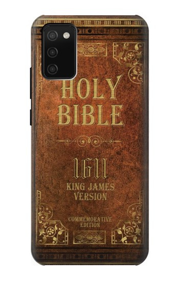 S2890 聖書 Holy Bible 1611 King James Version Samsung Galaxy A02s, Galaxy M02s バックケース、フリップケース・カバー