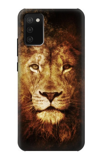 S3182 ライオン Lion Samsung Galaxy A02s, Galaxy M02s バックケース、フリップケース・カバー