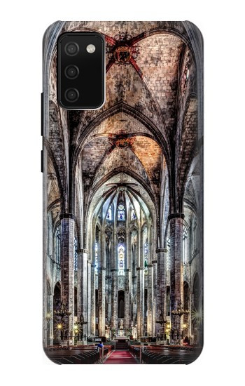 S3210 サンタ・マリア・ダル・マール教会 Santa Maria Del Mar Cathedral Samsung Galaxy A02s, Galaxy M02s バックケース、フリップケース・カバー