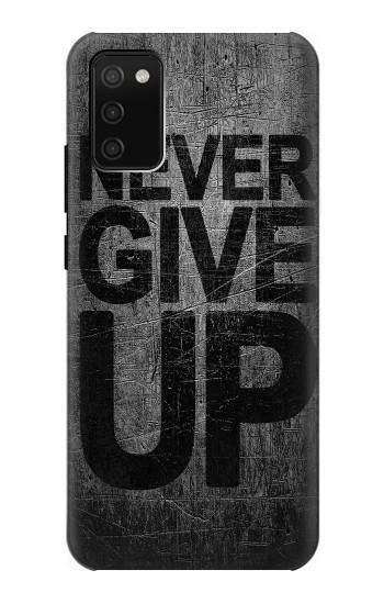 S3367 諦めないで Never Give Up Samsung Galaxy A02s, Galaxy M02s バックケース、フリップケース・カバー