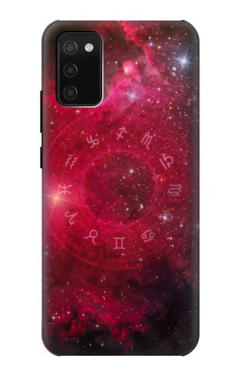 S3368 ゾディアックレッドギャラクシー Zodiac Red Galaxy Samsung Galaxy A02s, Galaxy M02s バックケース、フリップケース・カバー