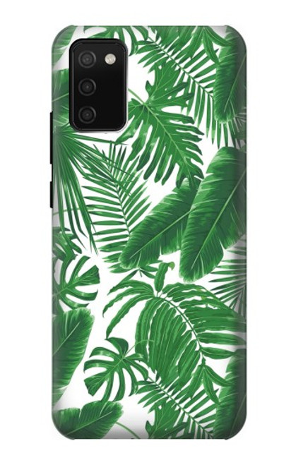 S3457 ペーパーパームモンステラ Paper Palm Monstera Samsung Galaxy A02s, Galaxy M02s バックケース、フリップケース・カバー