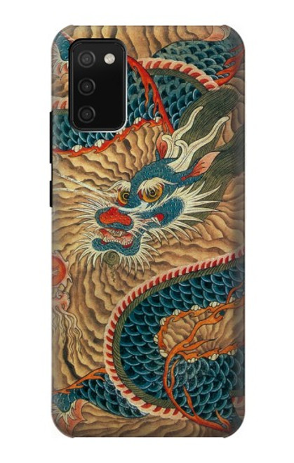 S3541 ドラゴンクラウドペインティング Dragon Cloud Painting Samsung Galaxy A02s, Galaxy M02s バックケース、フリップケース・カバー