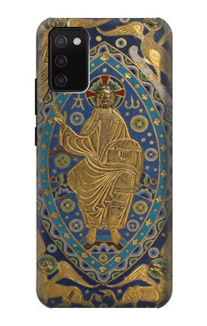 S3620 ブックカバーキリスト Book Cover Christ Majesty Samsung Galaxy A02s, Galaxy M02s バックケース、フリップケース・カバー