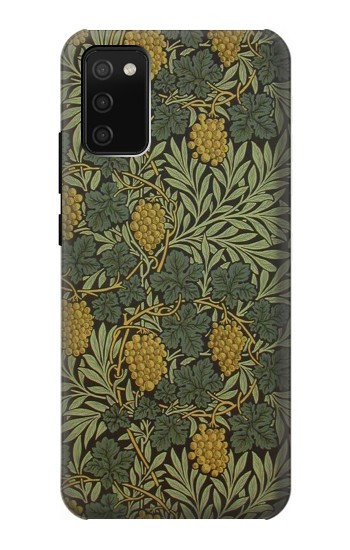 S3662 ウィリアム・モリス・ヴァイン・パターン William Morris Vine Pattern Samsung Galaxy A02s, Galaxy M02s バックケース、フリップケース・カバー