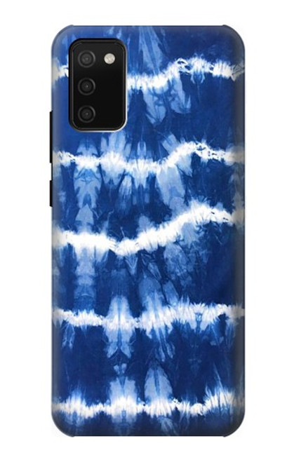 S3671 ブルータイダイ Blue Tie Dye Samsung Galaxy A02s, Galaxy M02s バックケース、フリップケース・カバー